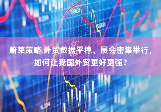 蔚莱策略 外贸数据平稳、展会密集举行，如何让我国外贸更好更强？